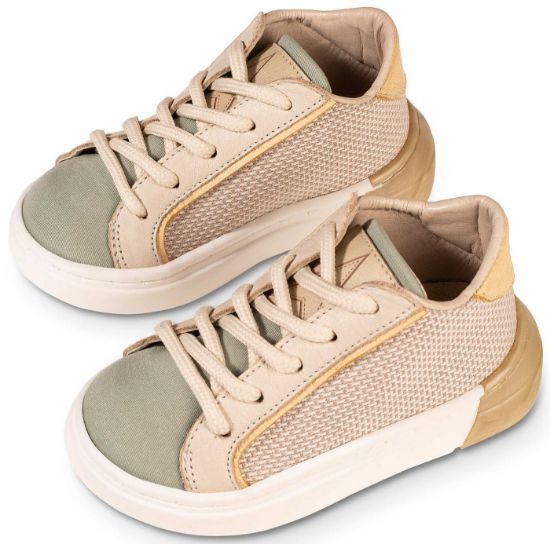 Εικόνα της Δίχρωμο Δετά Sneaker EXC5280 Μπεζ Μέντα