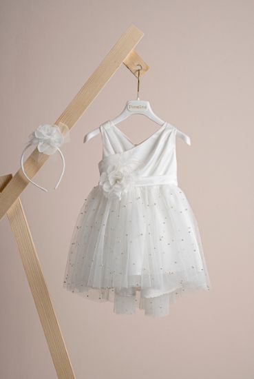 Εικόνα της Πακέτο βάπτισης για κορίτσι Piccolino Zoe ivory με βαλίτσα ecru