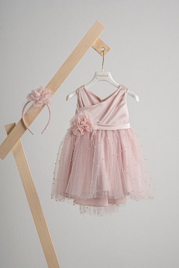 Εικόνα της Πακέτο βάπτισης για κορίτσι Piccolino Zoe pink με βαλίτσα puce