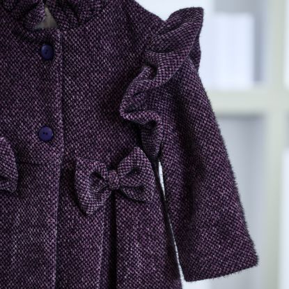 παιδικό παλτό για κορίτσι κατάλληλο για βάπτιση και επίσημες περιστάσεις