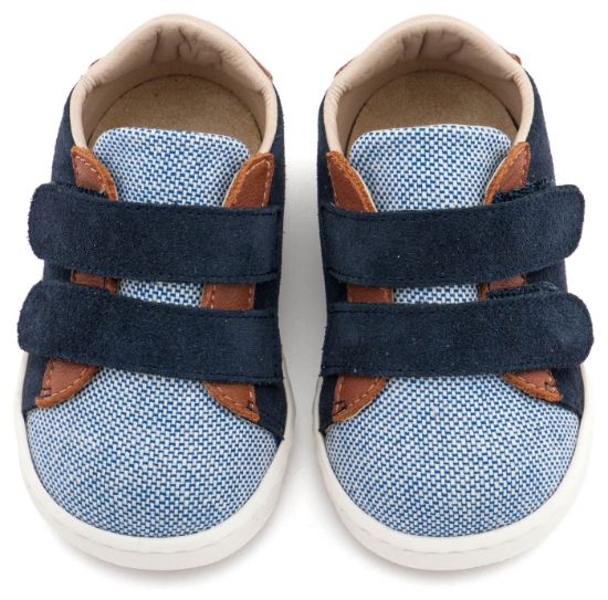 Εικόνα της Sneakers Διπλή Μπαρέτα Χρατς PRI2104  Μπλε Ταμπά