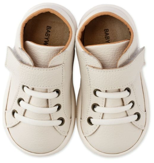 Picture of Mονόχρωμο Σνίκερ με Μπαρέτα Χρατς BS3062 Εκρού