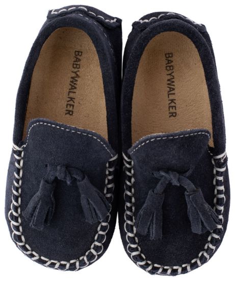 Εικόνα της Καστόρινο Μοκασίνι με Φουντάκια BW4011 Μπλε