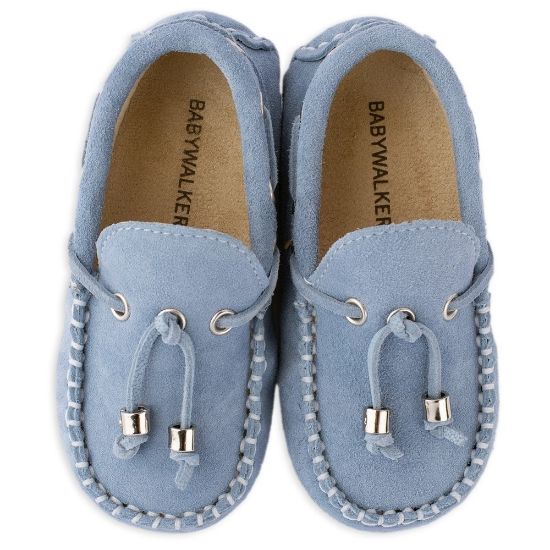 Picture of Καστόρινο Δετό Μοκασίνι BW4139 Σιέλ