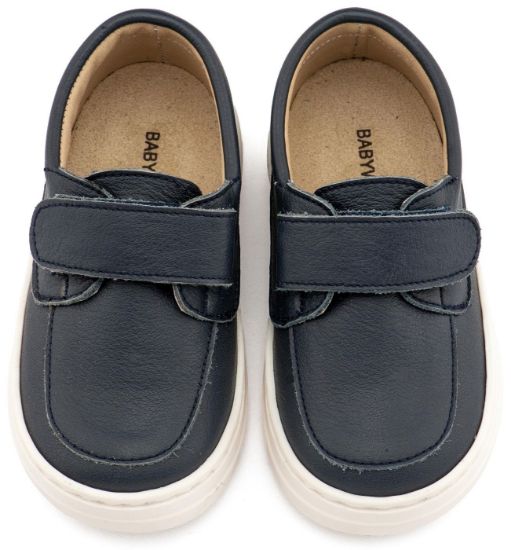 Εικόνα της Δερμάτινο Μοκασίνι BW 4310 Μπλε