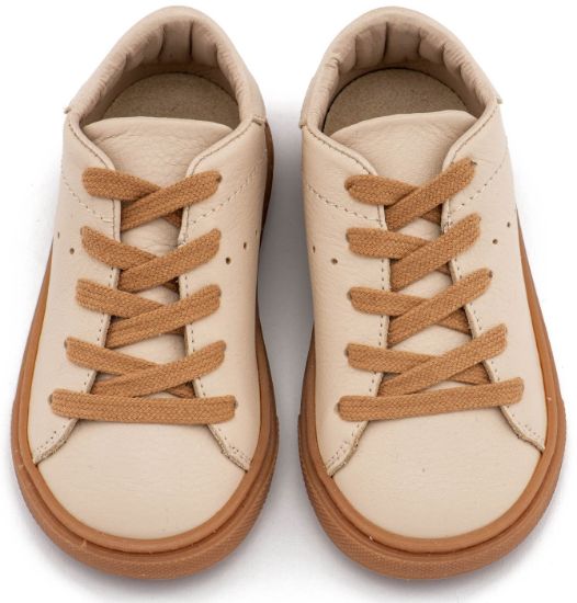 Εικόνα της Δετό Δερμάτινο Sneaker BW 4312 Μπεζ