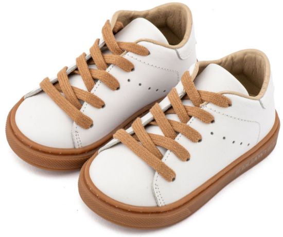 Εικόνα της Δετό Δερμάτινο Sneaker BW 4312 Λευκό