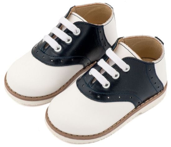 Εικόνα της Δίχρωμο Δετό Brogue EXC5318  Λευκό Μπλε