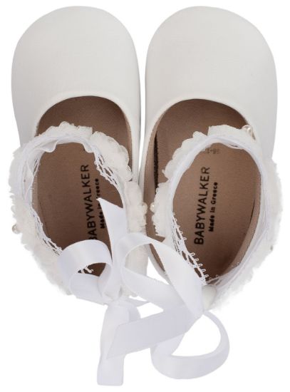 Εικόνα της Μπαλαρίνα με Δέσιμο στον Αστραγαλο MI1506 Λευκό