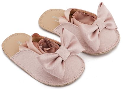 Εικόνα της Γαλλικό Σαμπό με Σατέν Φιόγκο  MI1661 Ροζ Αντικέ