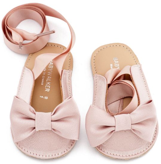 Picture of Γαλλικό Σαμπό με Σατέν Φιόγκο  MI1661 Ροζ Αντικέ