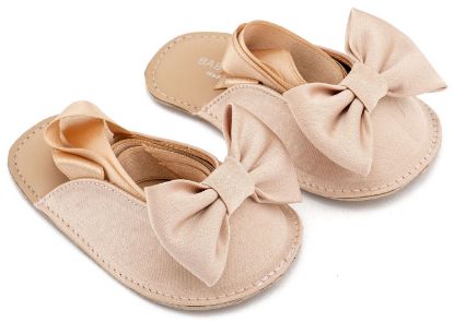 Εικόνα της Γαλλικό Σαμπό με Σατέν Φιόγκο  MI1661 Μπεζ