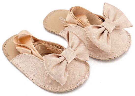 Εικόνα της Γαλλικό Σαμπό με Σατέν Φιόγκο  MI1661 Μπεζ