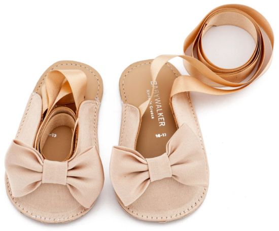 Εικόνα της Γαλλικό Σαμπό με Σατέν Φιόγκο  MI1661 Μπεζ