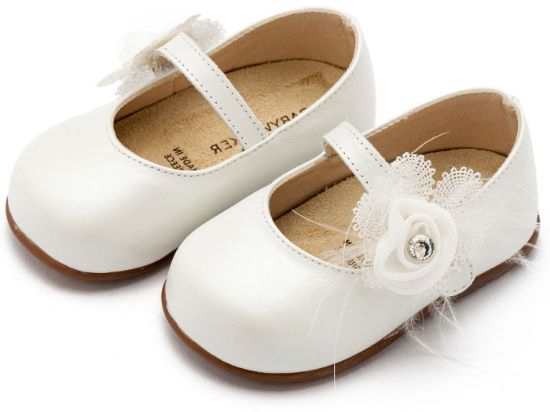 Εικόνα της Γοβάκι  Μονή Μπαρέτα με Λουλούδι  PRI2640 Εκρού