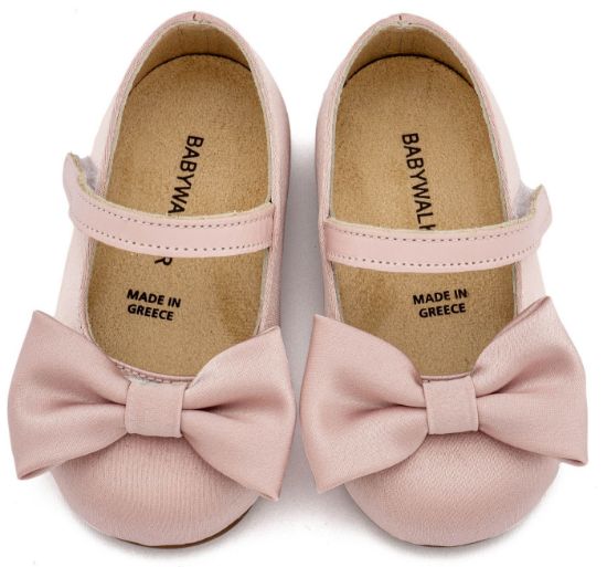 Εικόνα της Γοβάκι Μονή Μπαρέτα με Σατέν Φιόγκο  BW4870 Ροζ