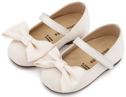 Εικόνα της Γοβάκι Μονή Μπαρέτα με Σατέν Φιόγκο  BW4870 Εκρού