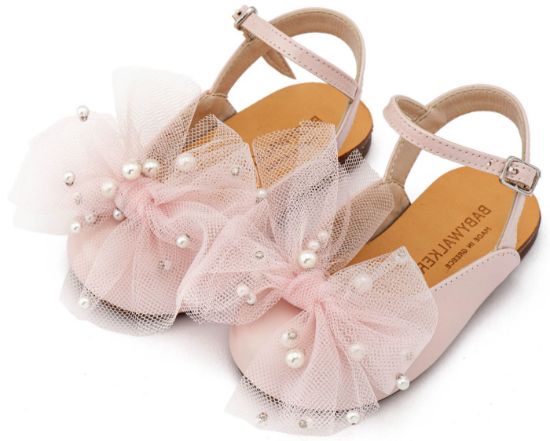 Εικόνα της Γαλλικό Σαμπό με Φιόγκο και Πέρλες BW4882  Ροζ