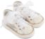 Εικόνα της Sneaker απο Ύφασμα Φιλντιρέ Λουλούδια LU6129 Λευκό