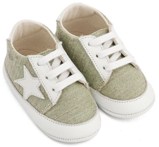 Εικόνα της Υφασμάτινο Δετό Sneaker  MI1135 Φυστικί Λευκό