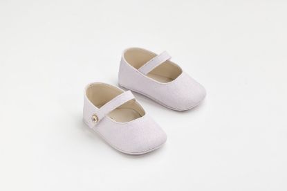 Μπαλαρίνα αγκαλιάς σε λιλά γκλιτερ με διακοσμητικό στρας στην μπαρέτα