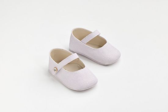 Μπαλαρίνα αγκαλιάς σε λιλά γκλιτερ με διακοσμητικό στρας στην μπαρέτα