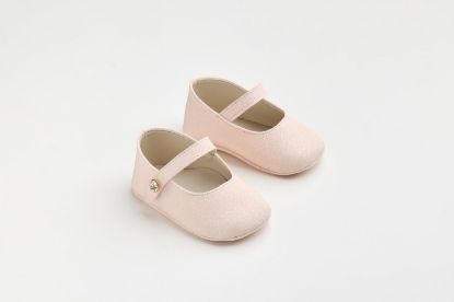 Μπαλαρίνα αγκαλιάς σε σομον γκλιτερ με διακοσμητικό στρας στην μπαρέτα