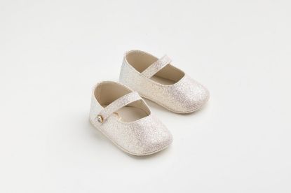 Μπαλαρίνα αγκαλιάς σε χρυσό γκλιτερ με διακοσμητικό στρας στην μπαρέτα