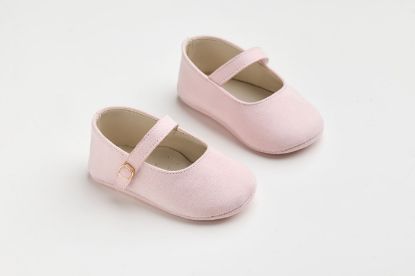 Μπαλαρίνα αγκαλιάς σε συνθετικό ροζ καστόρ με διακοσμητική πέρλα