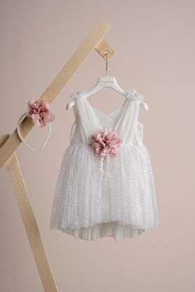 Βαπτιστικό, λευκό φόρεμα σε προσφορά