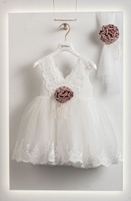 Κομψό βαπτιστικό φόρεμα σε αρχαιοελληνικό στυλ σε προσφορά