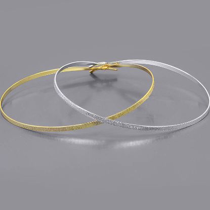 Επάργυρα στέφανα γάμου με διαμαντοβολισμένη υφή (σαγρέ)